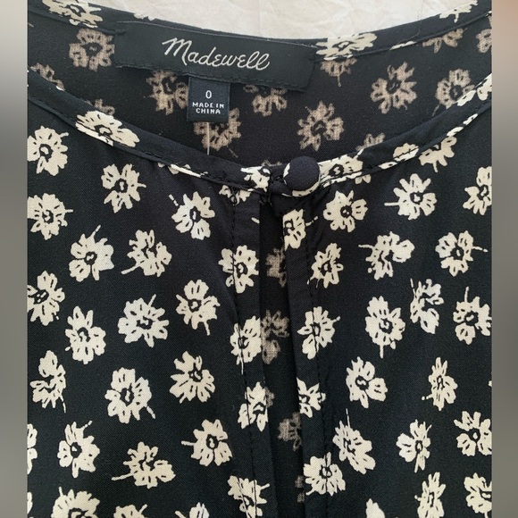 Madewell Tie Sleeve Tiered Midi Dress NWT - Picture 9 of 11